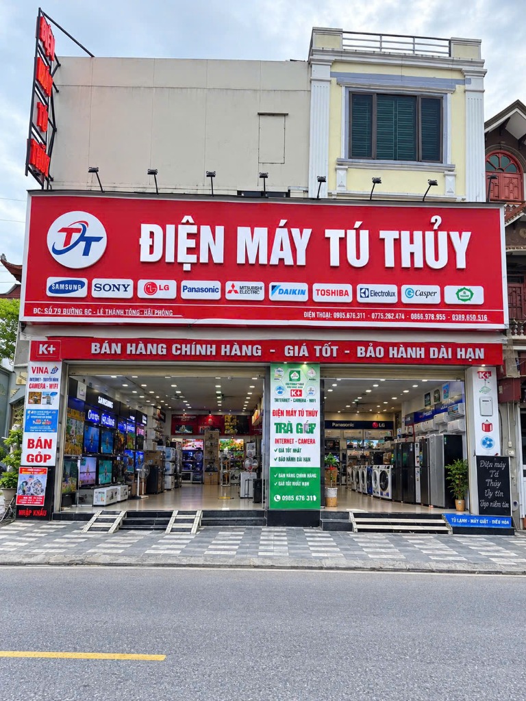 Cửa Hàng Điện Máy Tú Thủy Hải Phòng